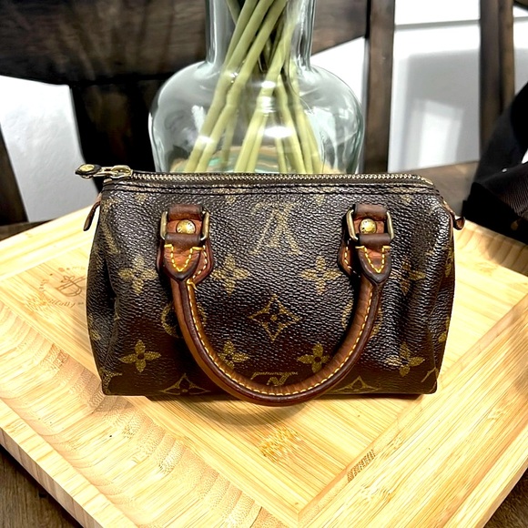 💯 Authentic Vintage Louis Vuitton Nano speedy/unbranded chain w/COA - Picture 13 of 13